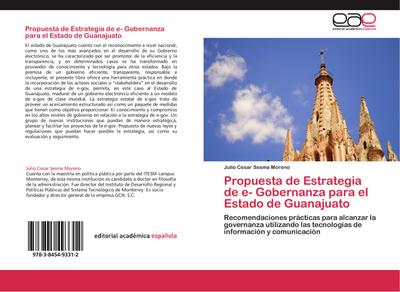 Propuesta de Estrategia de e- Gobernanza para el Estado de Guanajuato
