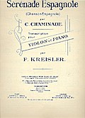 Sérenade Espagnolepour violon et piano