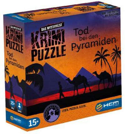 Tod bei den Pyramiden - Das mysteriöse Krimi Puzzle/1000 T
