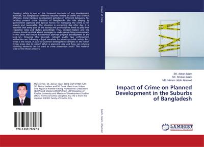 Impact of Crime on Planned Development in the Suburbs of Bangladesh