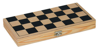 Schachspiel in Holzklappkassette