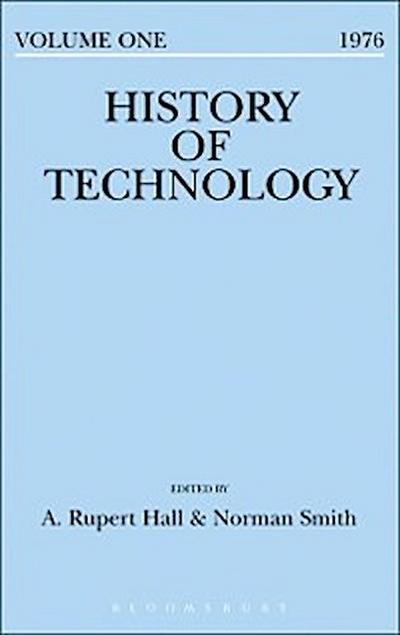 History of Technology Volume 1