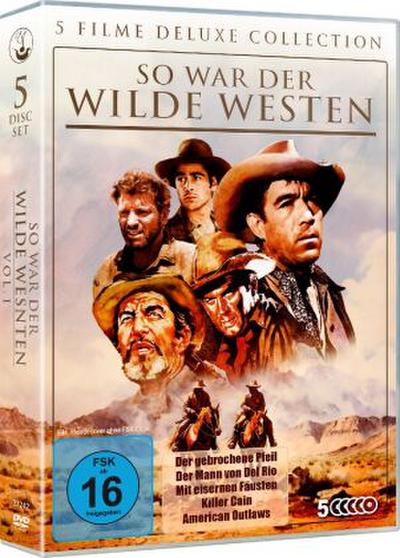 So war der wilde Westen. Vol.1, 5 DVD (Deluxe Collection)