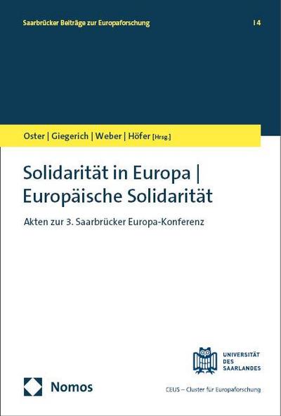 Solidarität in Europa | Europäische Solidarität