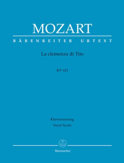 La clemenza di Tito KV 621, Klavierauszug vokal, Urtextausgabe
