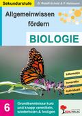 Allgemeinwissen fördern Biologie