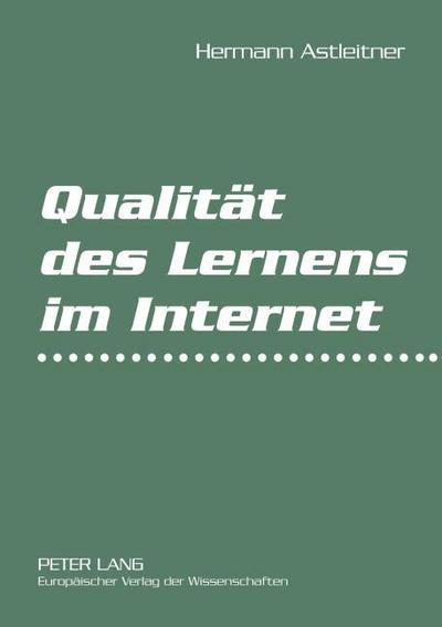 Qualität des Lernens im Internet