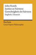 Justice as Fairness/Gerechtigkeit als Fairness