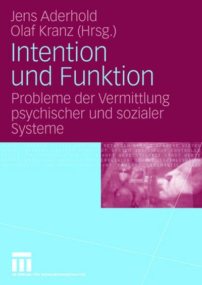 Intention und Funktion