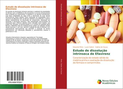 Estudo de dissolução intrínseca de Efavirenz