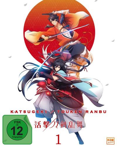 Katsugeki Touken Ranbu - Vol. 1 (BR) LE Min: 92/DD/WS  Ep.: 01-04  1000Stk