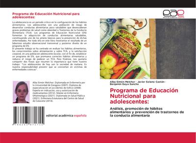 Programa de Educación Nutricional para adolescentes: