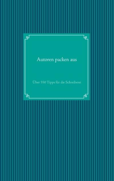 Autoren packen aus