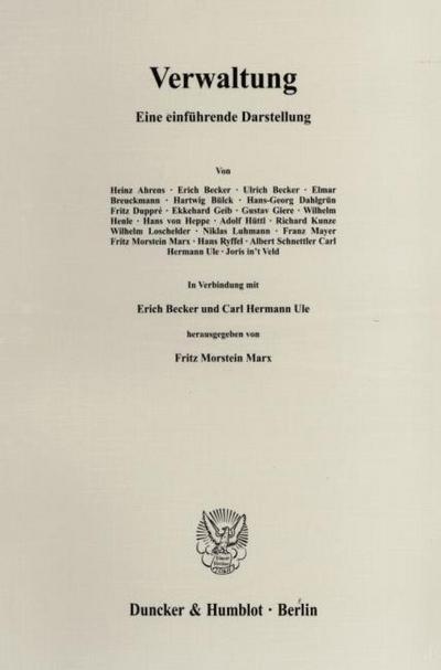 Verwaltung.