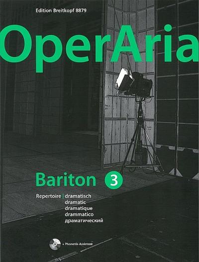 OperAria, Bariton, m. MP3-CD. Bd.3
