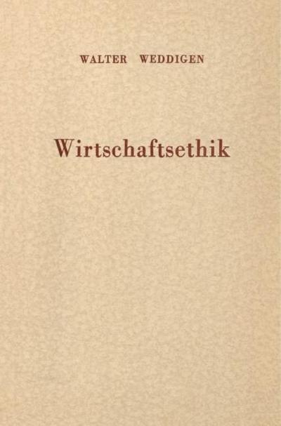 Wirtschaftsethik.