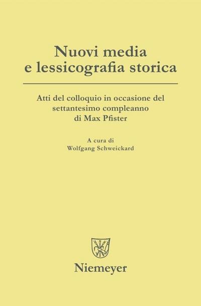 Nuovi media e lessicografia storica