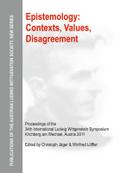 Epistemology: Contexts, Values, Disagreement