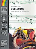 Burlesque pour4 saxophones (SATB)