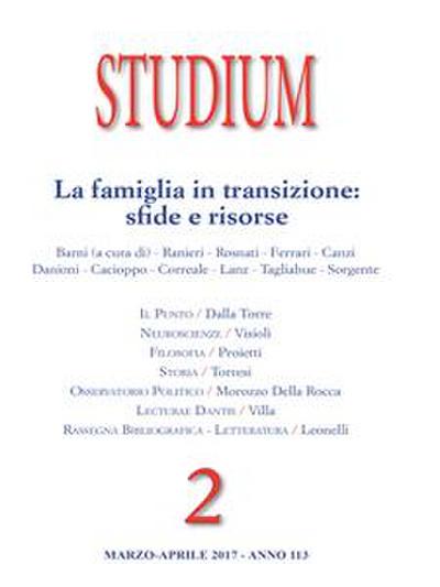 Studium - La famiglia in transizione: sfide e risorse