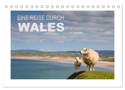 Eine Reise durch Wales (Tischkalender 2025 DIN A5 quer), CALVENDO Monatskalender