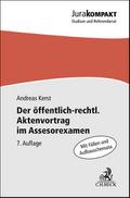 Der öffentlich-rechtliche Aktenvortrag im Assessorexamen