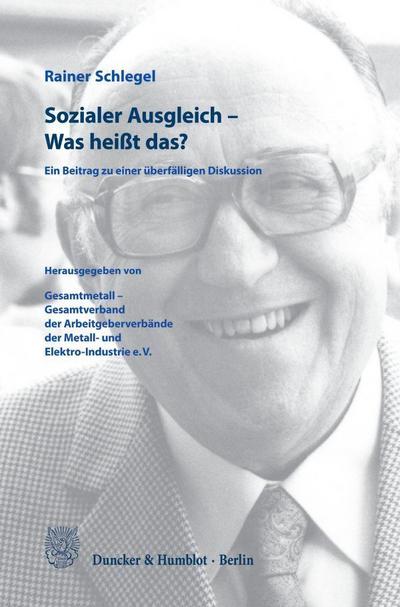 Sozialer Ausgleich - Was heißt das?