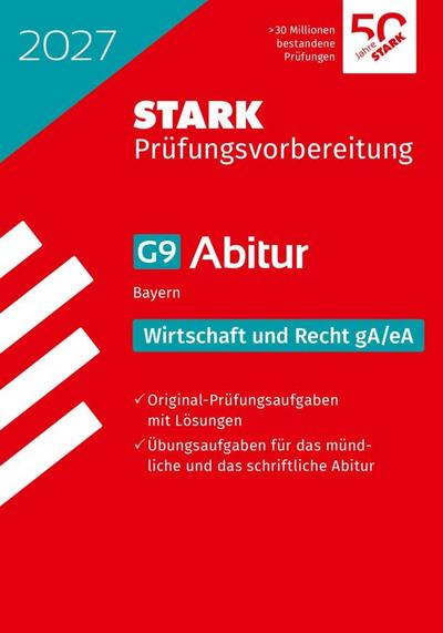 STARK Wirtschaft/Recht gA/eA - Abitur 2027 Bayern - Prüfungsvorbereitung