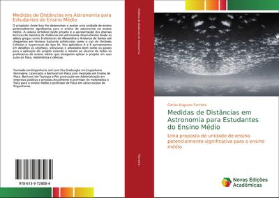 Medidas de Distâncias em Astronomia para Estudantes do Ensino Médio