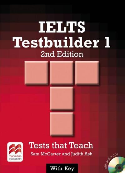 IELTS Testbuilder 1, Student’s Book with Key and 2 Audio-CDs