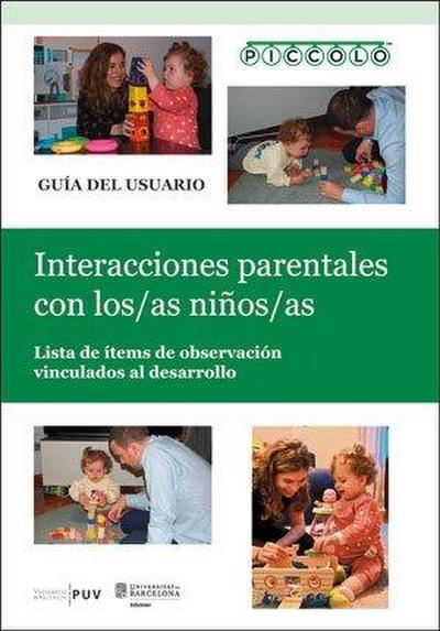 Piccolo : interacciones parentales con los-las niños-as : lista de ítems de observación vinculados al desarrollo