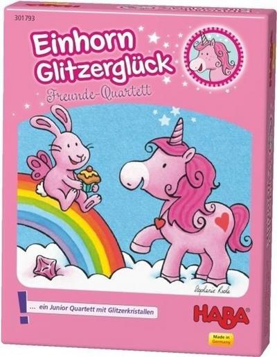 Einhorn Glitzerglück, Freunde-Quartett (Kartenspiel)