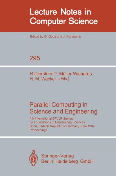 Parallel Computing in Science and Engineering