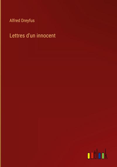 Lettres d’un innocent