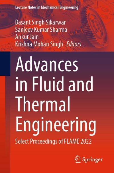 Advances in Fluid and Thermal Engineering