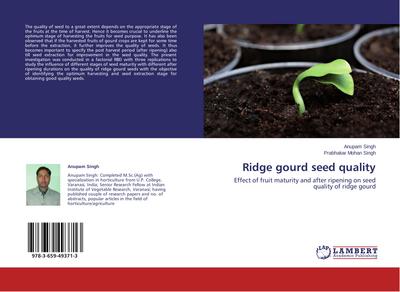 Ridge gourd seed quality