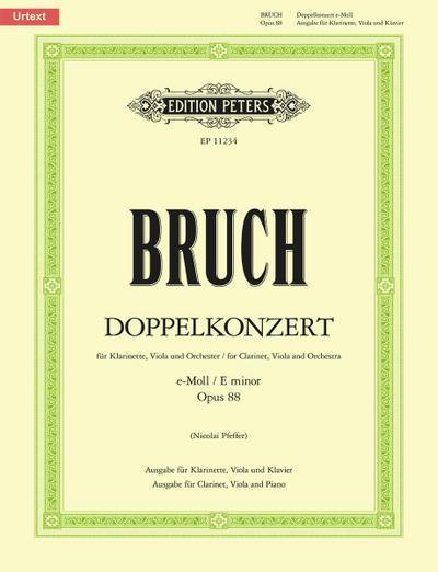 Double Concerto for Clarinet (Violin), Viola & Orchestra