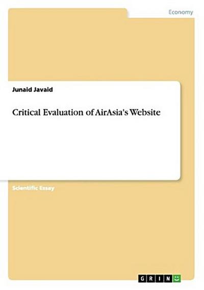 Critical Evaluation of AirAsia’s Website