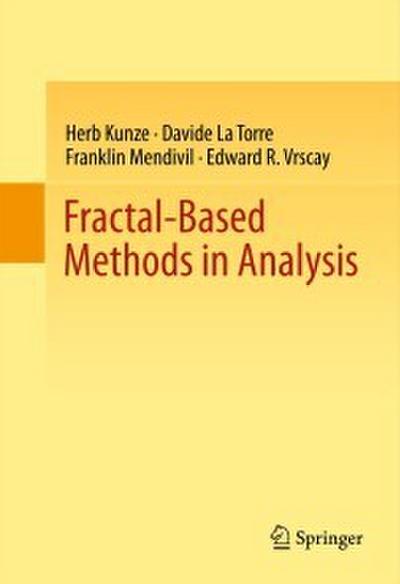 Fractal-Based Methods in Analysis