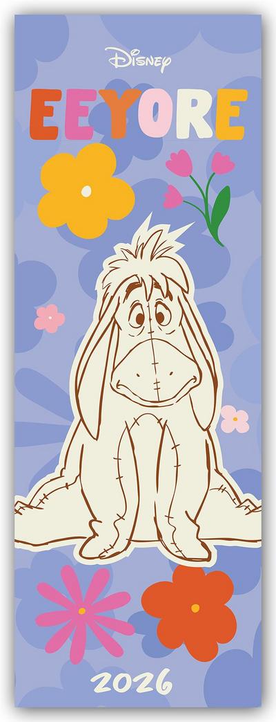 Disney Eeyore - Eeyore 2026 - Slimline-Kalender