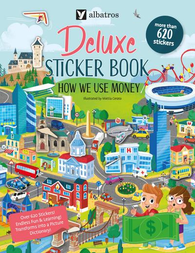 Deluxe Sticker Book: How We Use Money