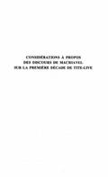 Considerations a propos de Machiavel