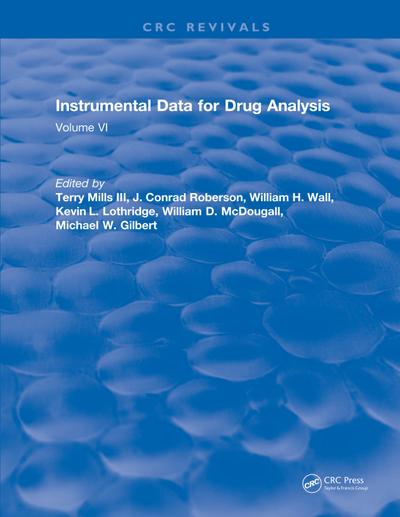 Instrumental Data for Drug Analysis