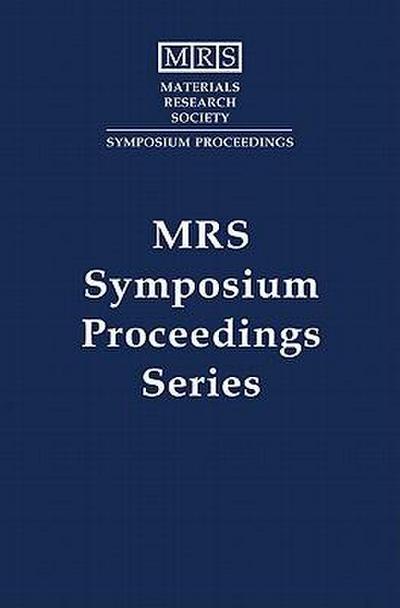 In-Situ Patterning: : Volume 158