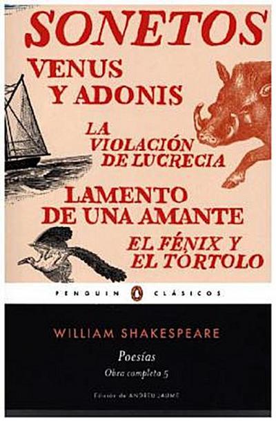 Obra completa Shakespeare 5. Poesías