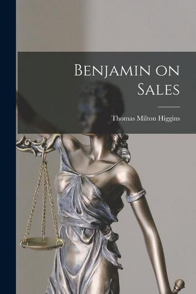 Benjamin on Sales