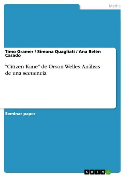 "Citizen Kane" de Orson Welles: Análisis de una secuencia