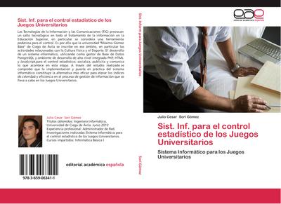 Sist. Inf. para el control estadístico de los Juegos Universitarios