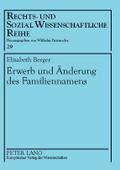 Erwerb und Änderung des Familiennamens