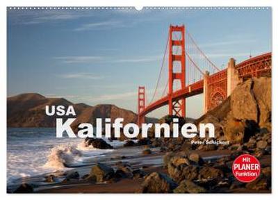 Kalifornien USA (Wandkalender 2026 DIN A2 quer), CALVENDO Monatskalender